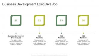 Business Development Executive Job In Powerpoint And Google Slides Cpb