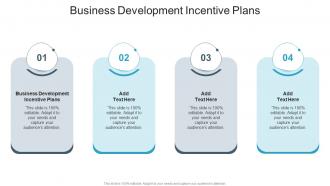 Business Development Incentive Plans In Powerpoint And Google Slides Cpb