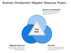 Business development mitigation measures project management general management