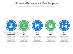 Business development plan template ppt powerpoint presentation infographics images cpb