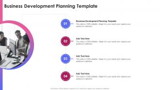 Business Development Planning Template In Powerpoint And Google Slides Cpb