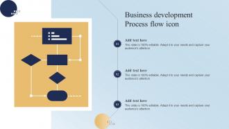 Business Development Process Flow Icon