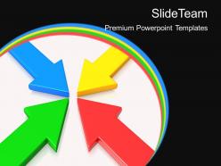 Business development process presentation templates arrows ppt slides powerpoint