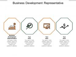 Business development representative ppt powerpoint presentation infographic template example introduction cpb