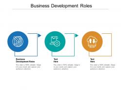 Business development roles ppt powerpoint presentation styles samples cpb