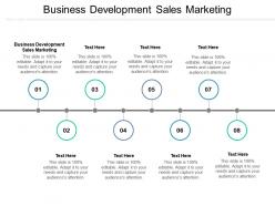 Business development sales marketing ppt powerpoint presentation gallery model cpb