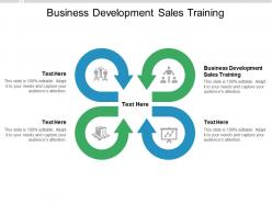 Business development sales training ppt powerpoint presentation styles mockup cpb