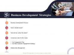 Business development strategies marketing and business development action plan ppt rules
