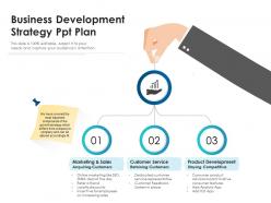 Business development strategy ppt plan