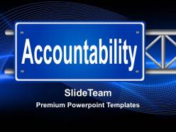 Business development strategy template templates accountability ppt slides powerpoint
