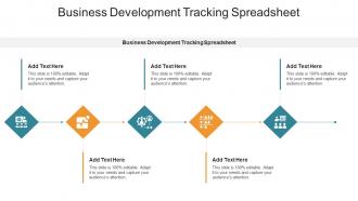 Business Development Tracking Spreadsheet In Powerpoint And Google Slides Cpb