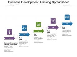 Business development tracking spreadsheet ppt powerpoint presentation inspiration grid cpb