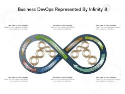 Business devops represented by infinity 8