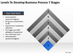 Business diagram templates process 7 stages powerpoint ppt backgrounds for slides