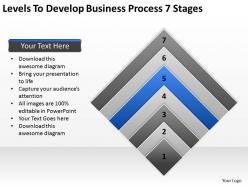 Business diagram templates process 7 stages powerpoint ppt backgrounds for slides