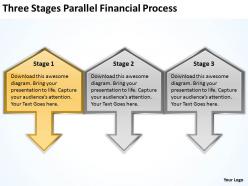 Business diagrams stages parallel financial process powerpoint templates ppt backgrounds for slides
