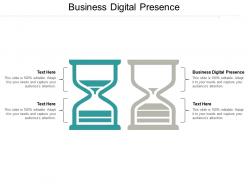 Business digital presence ppt powerpoint presentation pictures design templates cpb