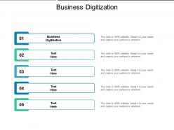 Business digitization ppt powerpoint presentation inspiration example cpb