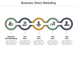 Business direct marketing ppt powerpoint presentation gallery slide portrait cpb