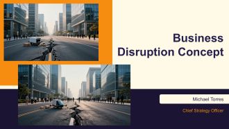 Business Disruption Concept PPT Information VA