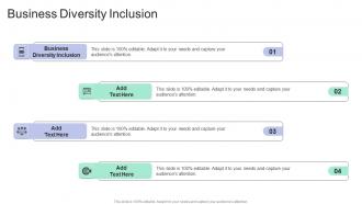 Business Diversity Inclusion In Powerpoint And Google Slides Cpb