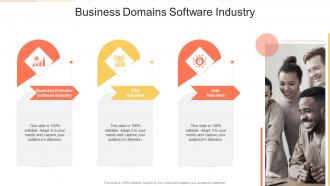 Business Domains Software Industry In Powerpoint And Google Slides Cpb