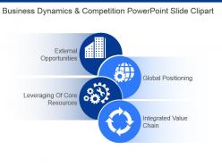Business dynamics and competition powerpoint slide clipart