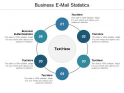 Business e mail statistics ppt powerpoint presentation gallery example file cpb