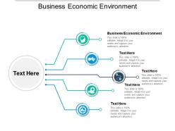 Business economic environment ppt powerpoint presentation inspiration slides cpb