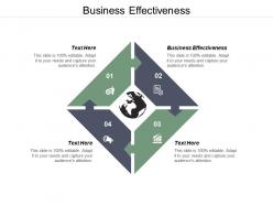 Business effectiveness ppt powerpoint presentation layouts influencers cpb