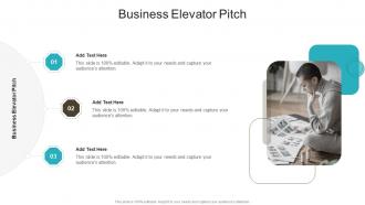 Business Elevator Pitch In Powerpoint And Google Slides Cpb