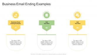 Business Email Ending Examples In Powerpoint And Google Slides Cpb