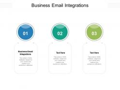Business email integrations ppt powerpoint presentation styles template cpb