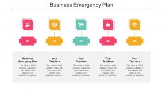 Business Emergency Plan Ppt Powerpoint Presentation Model Design Cpb