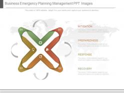 Business emergency planning management ppt images