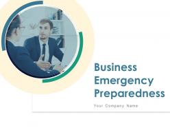 Business emergency preparedness powerpoint presentation slides