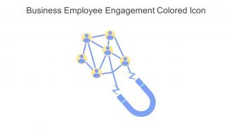 Business Employee Engagement Colored Icon In Powerpoint Pptx Png And Editable Eps Format