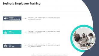 Business Employee Training In Powerpoint And Google Slides Cpb