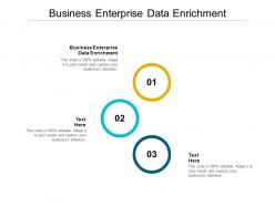 Business enterprise data enrichment ppt powerpoint presentation diagram lists cpb