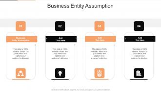 Business Entity Assumption In Powerpoint And Google Slides Cpb