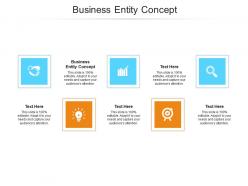 Business entity concept ppt powerpoint presentation infographic cpb