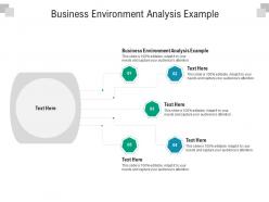 Business environment analysis example ppt powerpoint presentation professional ideas cpb