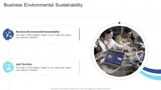 Business Environmental Sustainability In Powerpoint And Google Slides Cpb