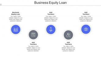 Business Equity Loan In Powerpoint And Google Slides Cpb