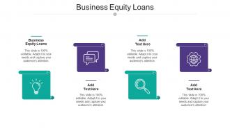 Business Equity Loans Ppt Powerpoint Presentation Icon Background Cpb