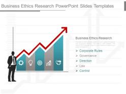 Business ethics research powerpoint slides templates