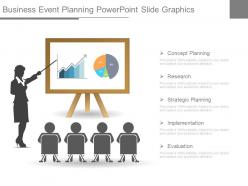 Business event planning powerpoint slide graphics