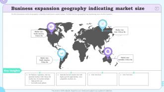 Business Expansion Geography Indicating Market Size
