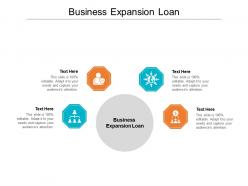Business expansion loan ppt powerpoint presentation slides pictures cpb