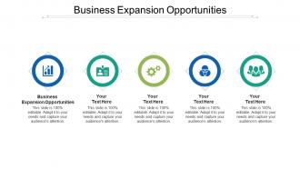 Business expansion opportunities ppt powerpoint presentation pictures show cpb